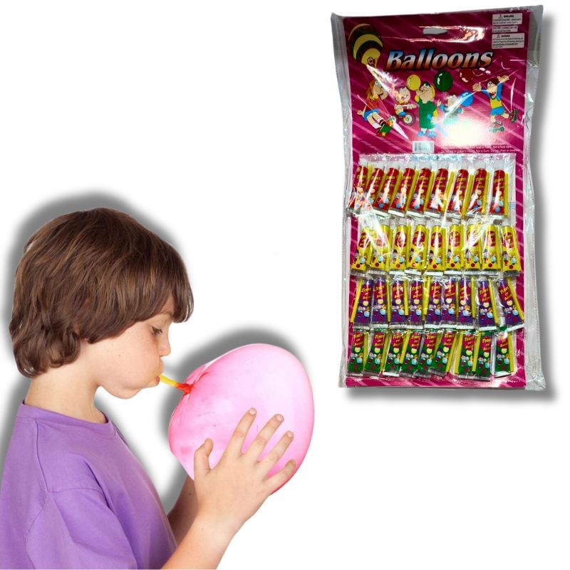 globos con popote