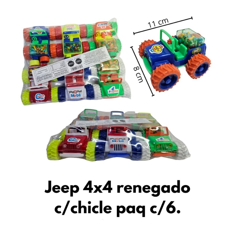 carrito con dulces