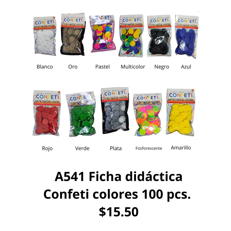 fichas de juego