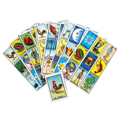 Lotería mexicana 8 tablas