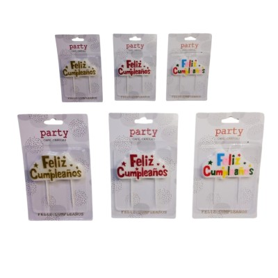 velas para pastel