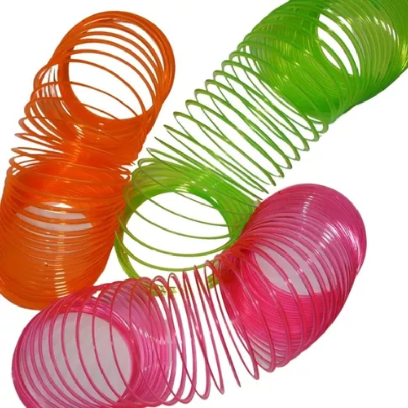 Slinky Resorte Gusano Plástico