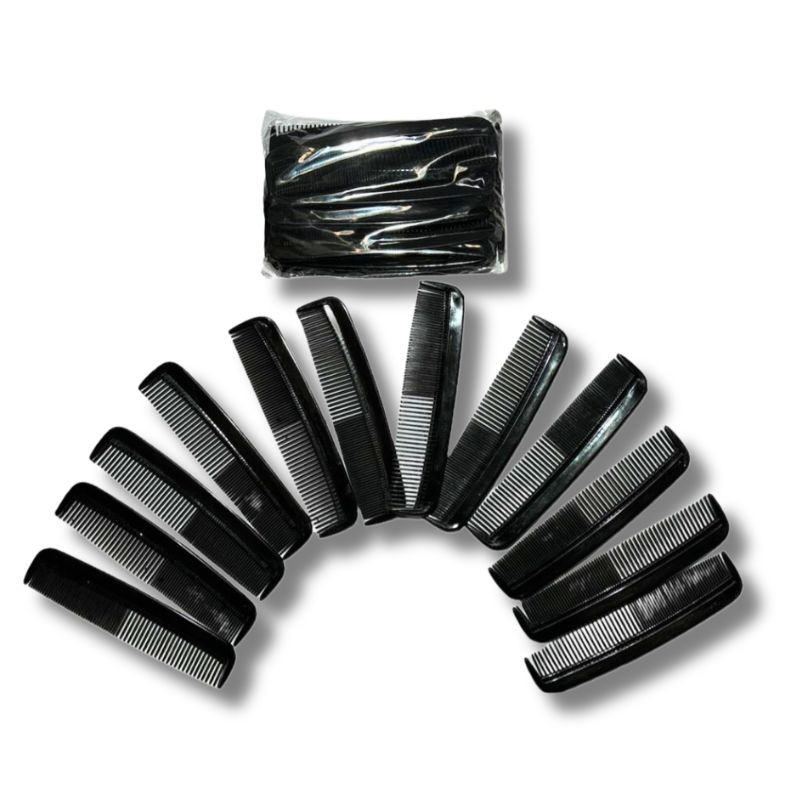peines de plástico negro