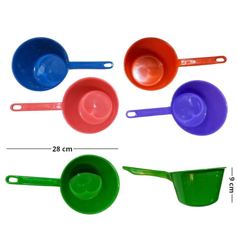 Batidor de Plástico – Agarre Cómodo y Seguro