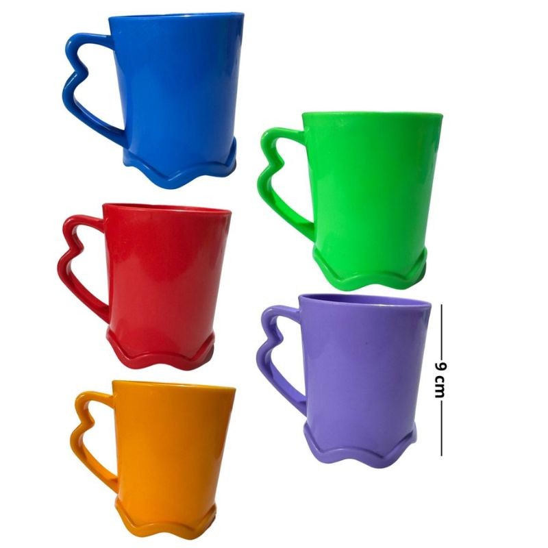 Taza Romántica con Asa de Corazón
