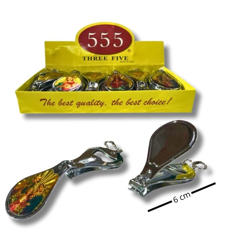 Cortaúñas 555 508-E con Diseño Religioso 24 Piezas