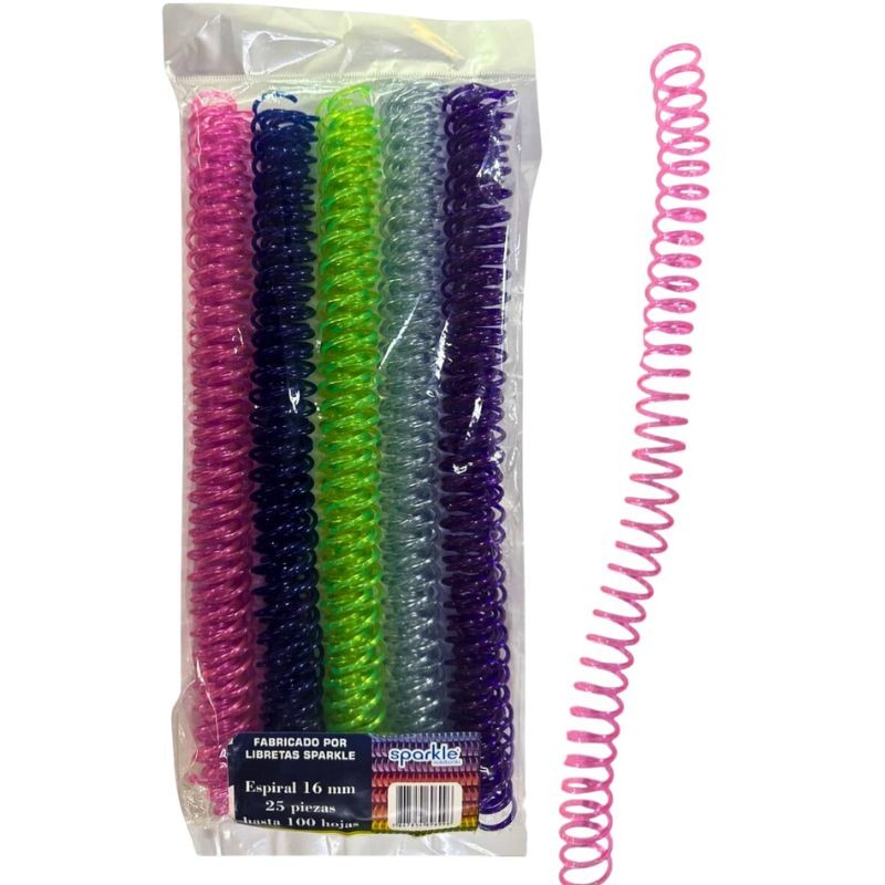 Espiral Brillante para Fiesta