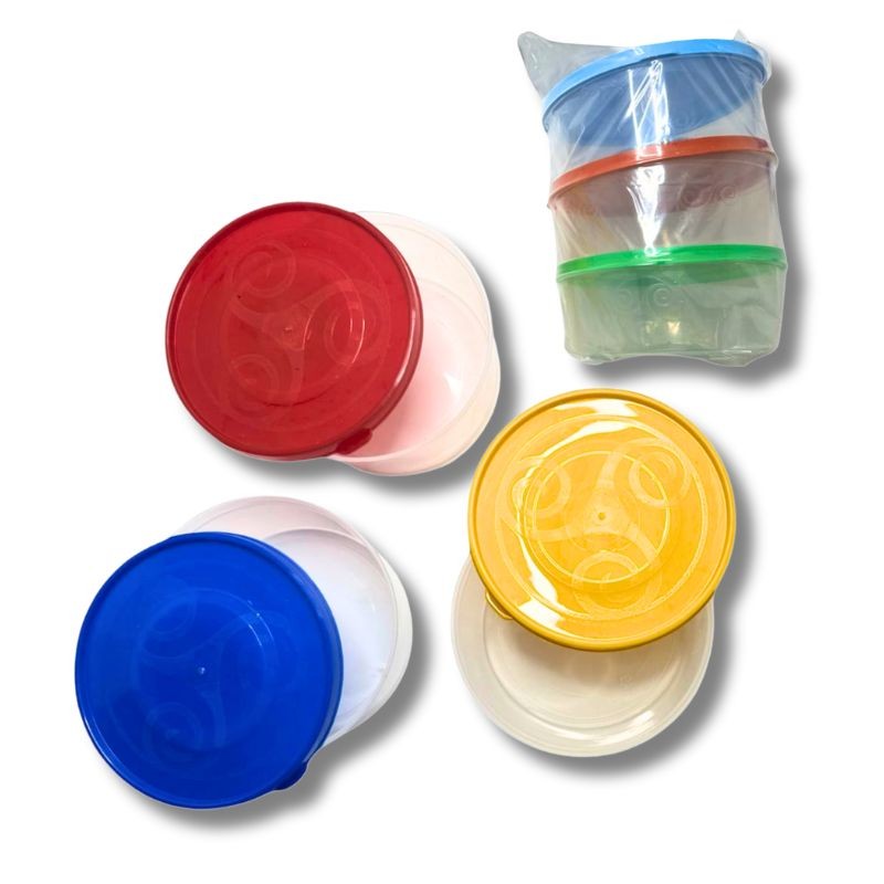 Toppers Redondos para Almacenamiento de Alimentos