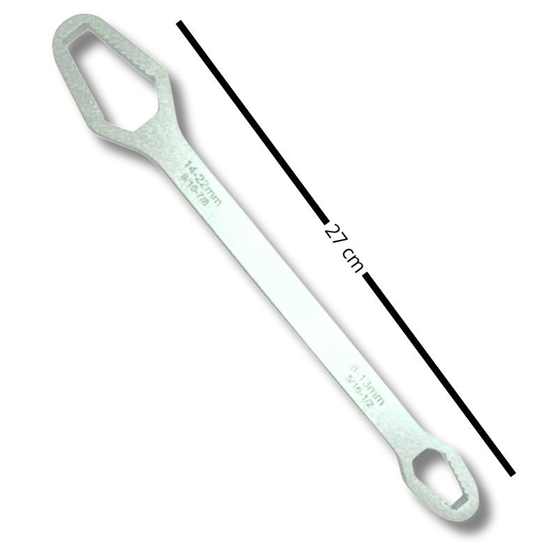 Llave para Múltiples Tuercas - Ajustable y Resistente