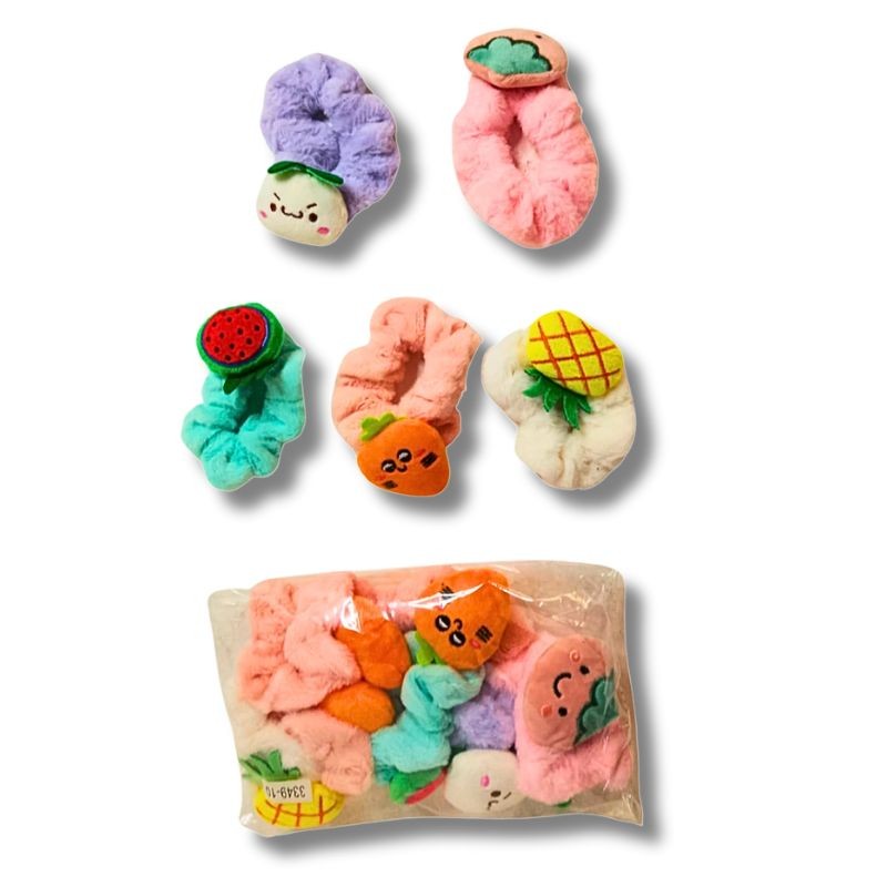 Donitas Suaves con Caritas y Diseños de Frutas