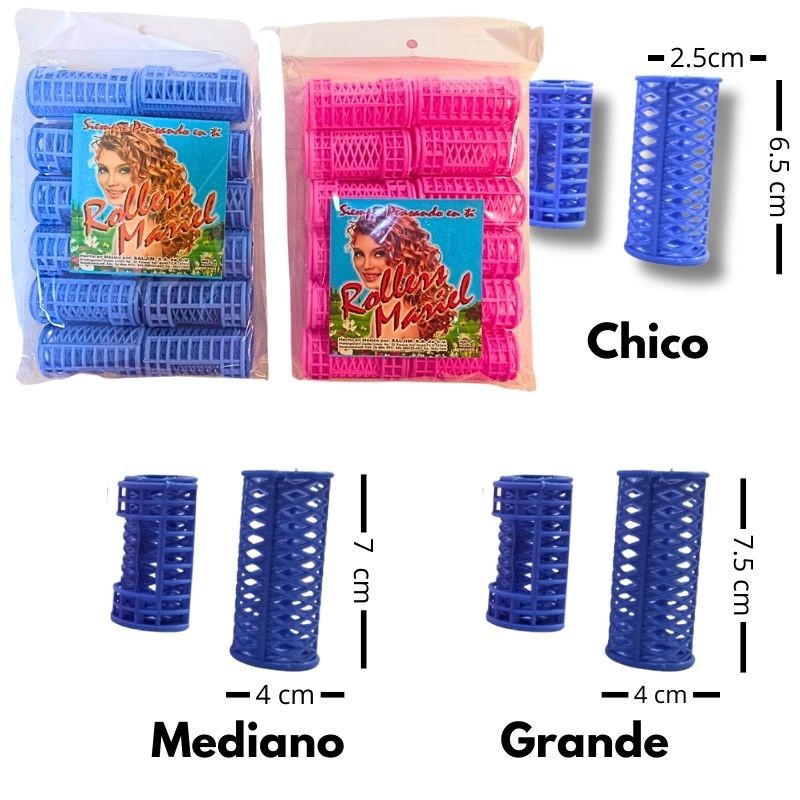 Rulos Flexibles para Peinados Naturales