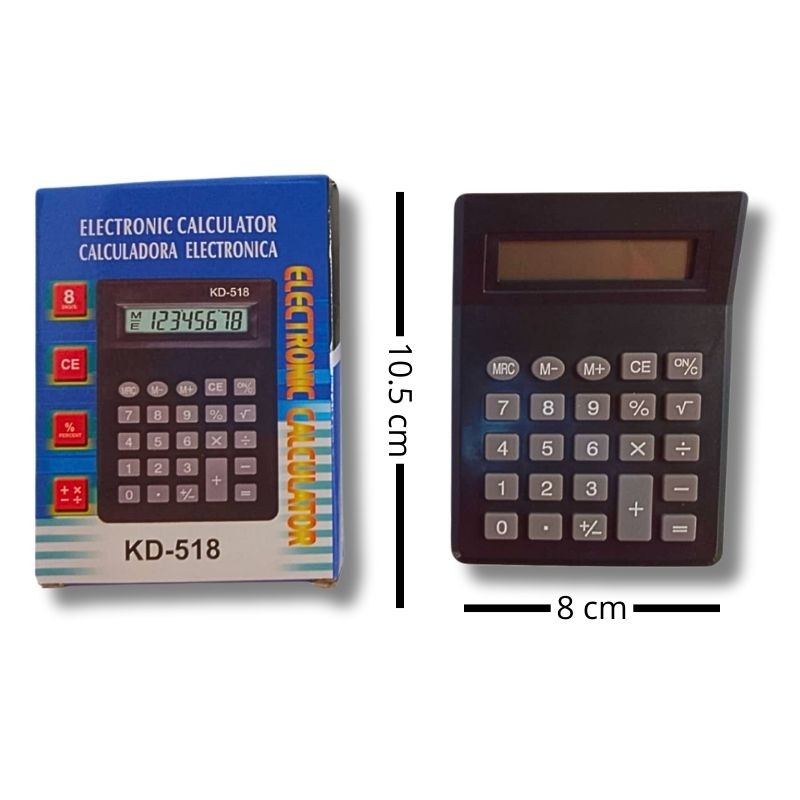 Mini Calculadora KX-518 de Bolsillo