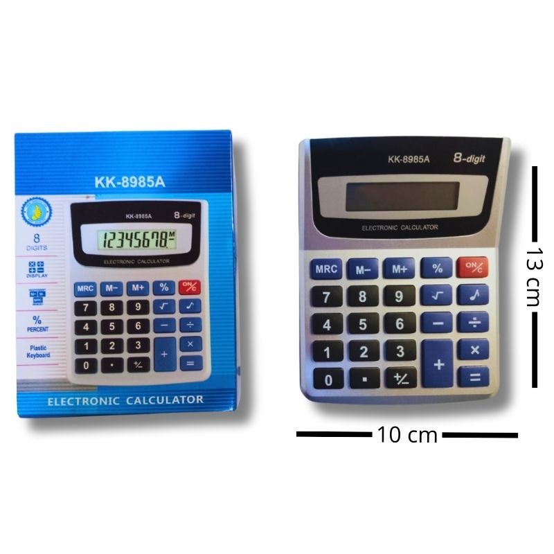 Calculadora Compacta para Oficina y Escuela – KK-8985 A