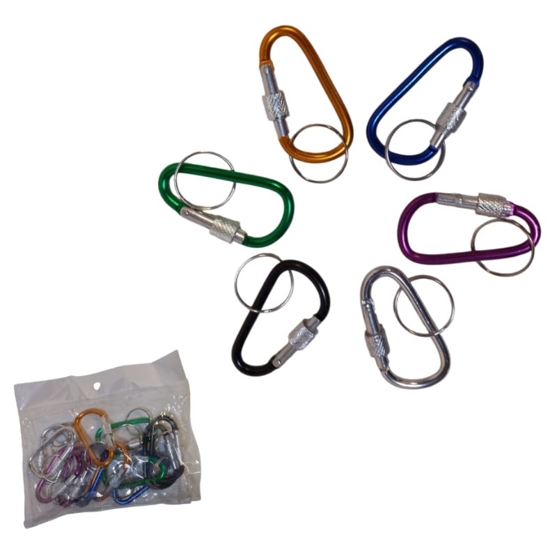 Llavero gancho de metal