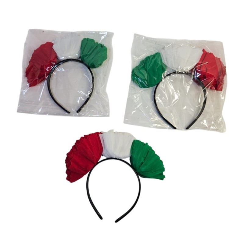 diadema papel crepe mexico