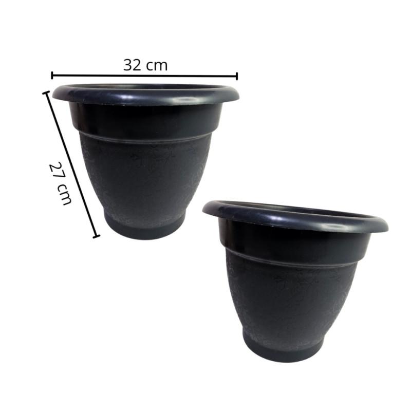 maceta de plastico mediana