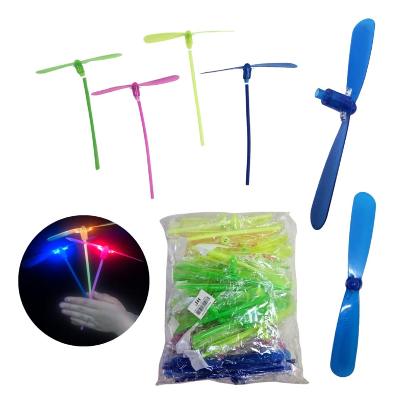 Helice de colores con luz