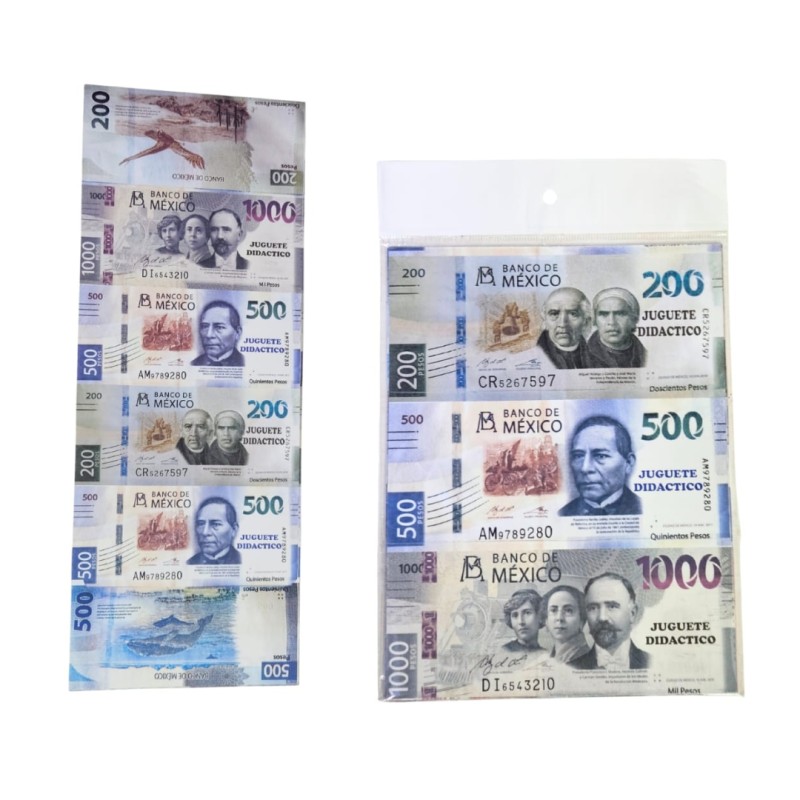 billetes falsos