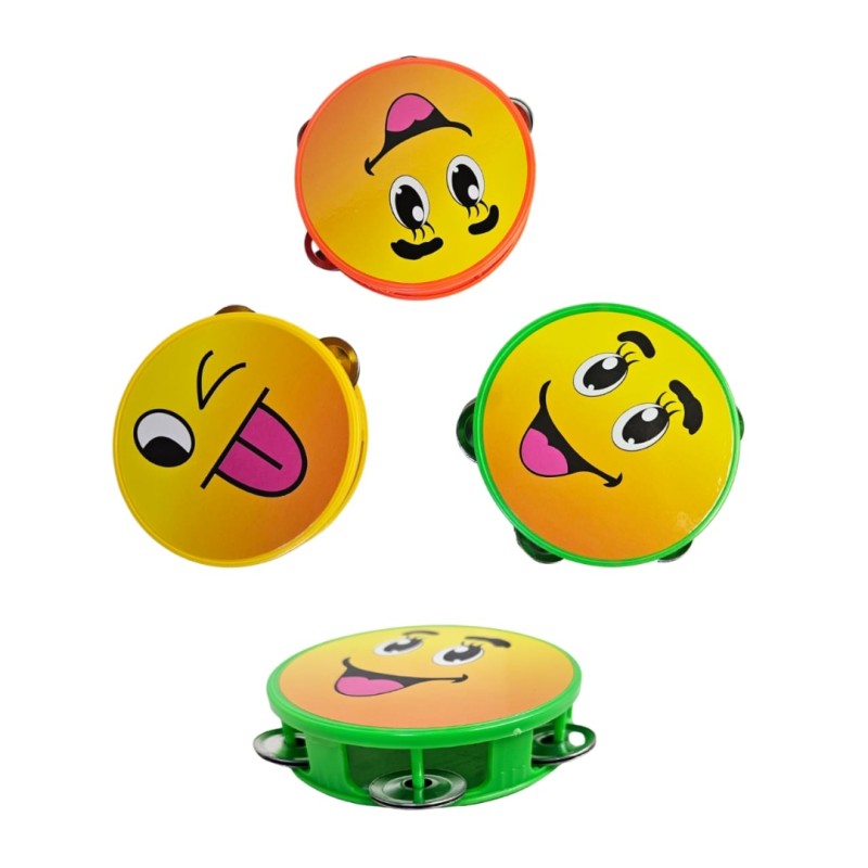 pandero carita feliz