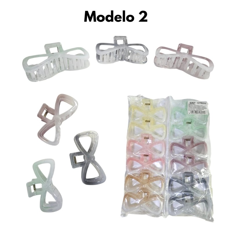 pinza de cabello colores