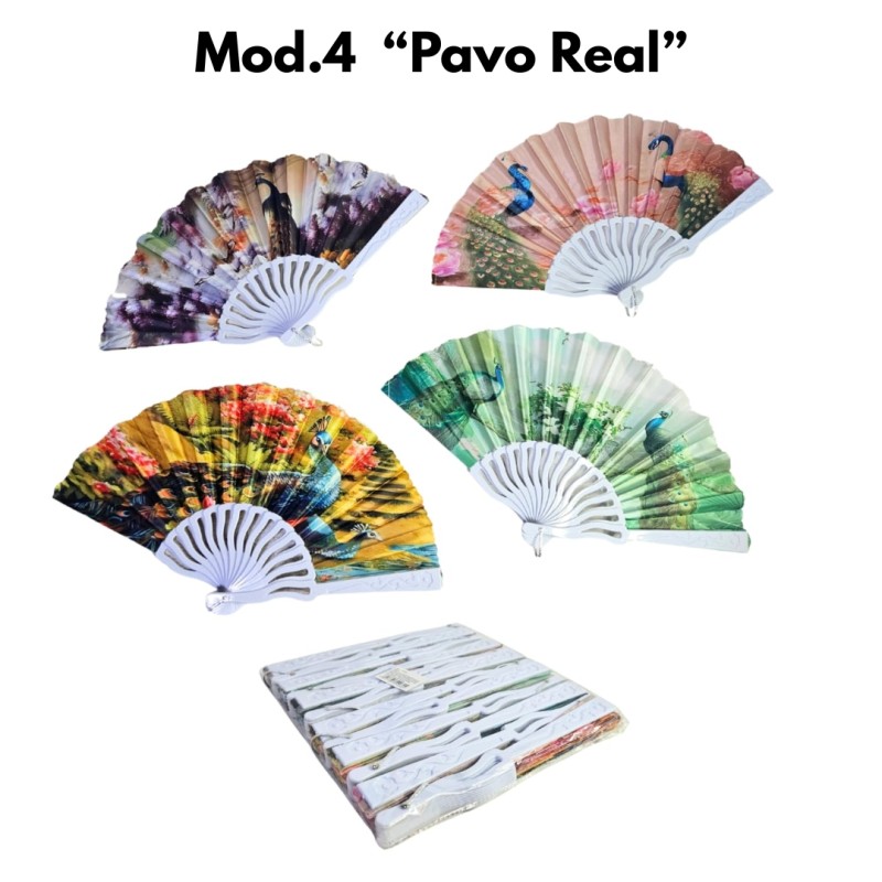 set de abanicos ranurados