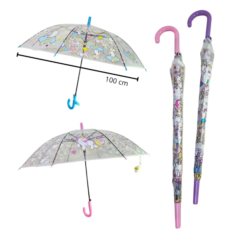 paraguas transparente