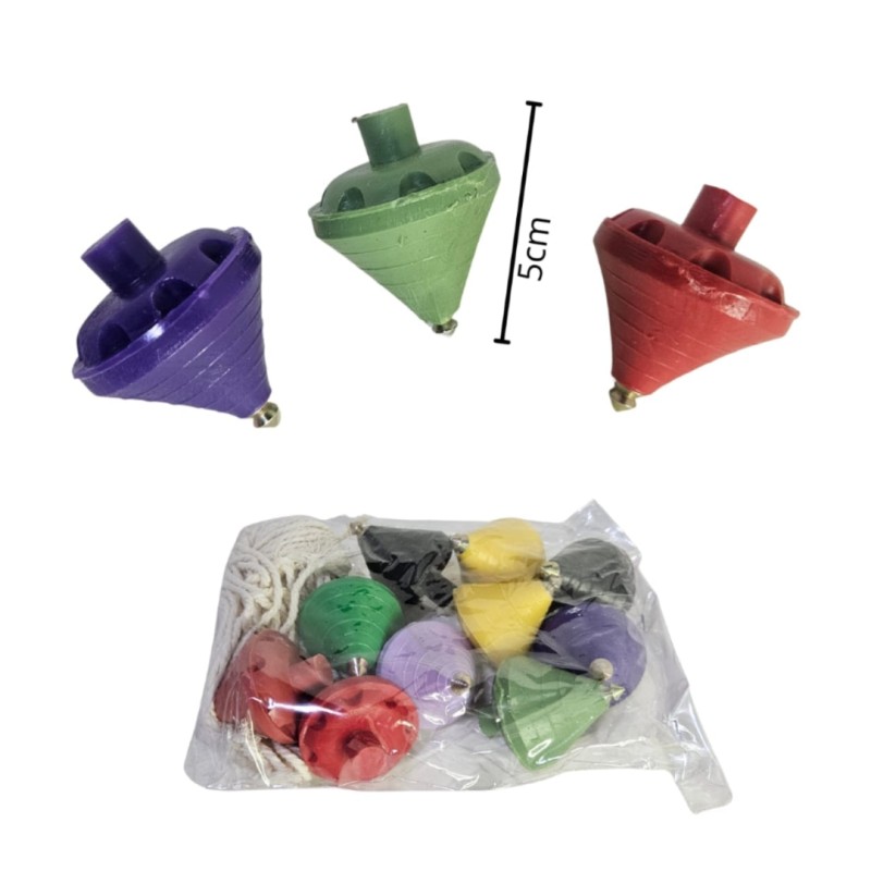 trompos de colores