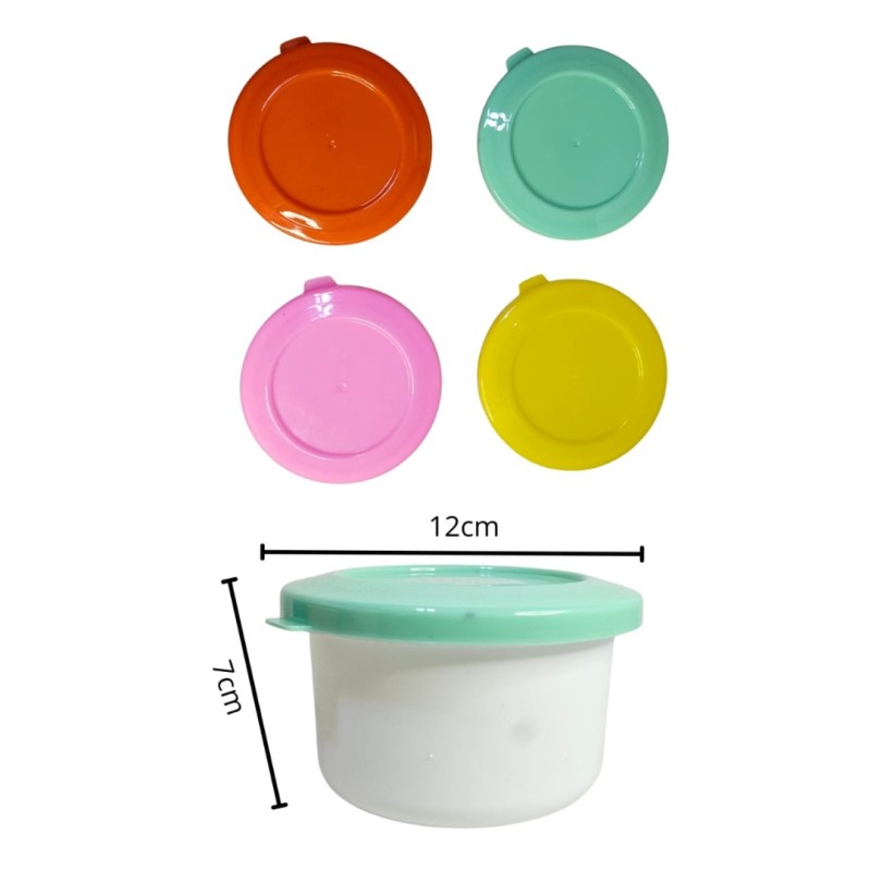 Topper circular con tapa