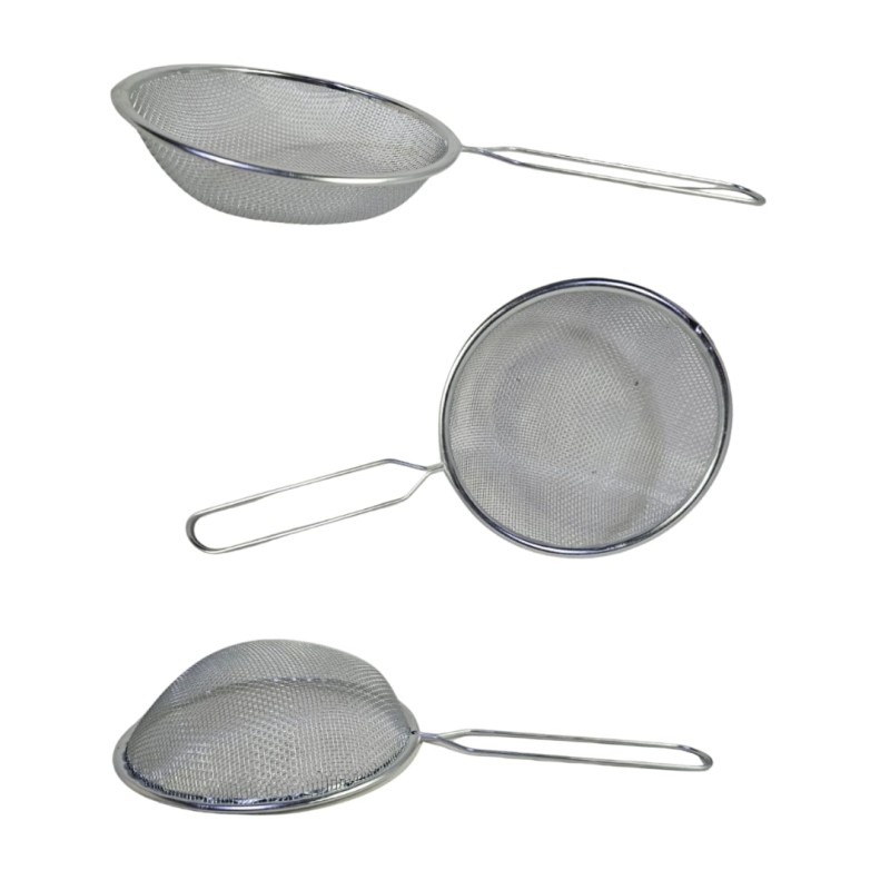 set de coladores de metal