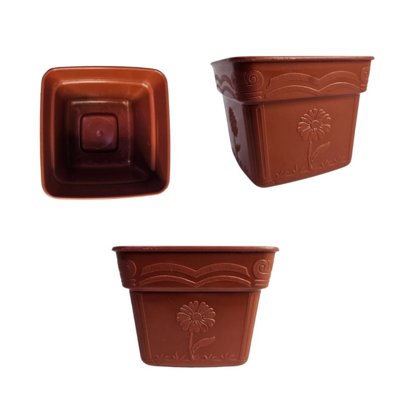 maceta diseño de flor