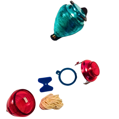 Trompo "Sky" cristal grande tira 12pz.