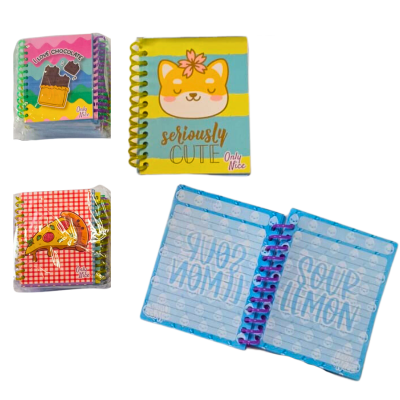 libreta infantil engargolada