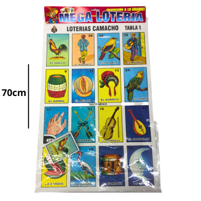 loteria extra grande 6 tablas