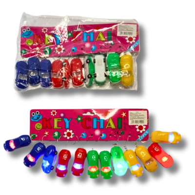 Llavero de figuras con luz