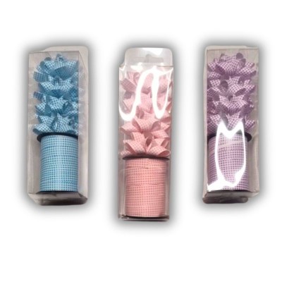 set de moño micro con carrete curly