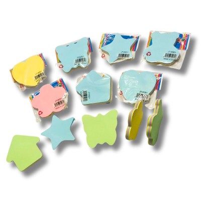 notas adhesivas de figuras