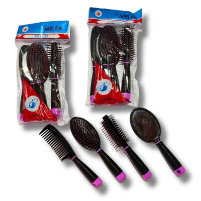 peine y cepillo con espejo