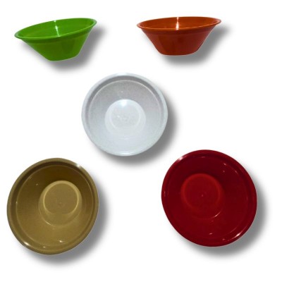 plato hondo de plástico