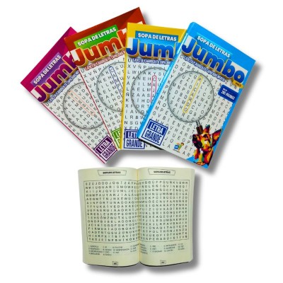 Sopa de Letras Jumbo 285 Páginas (Diversión Garantizada)