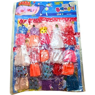 Vestido para Muñeca con Cartera y 20 Opciones Fashion