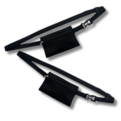 Cangurera Maya Negra Eco, Práctica y Ligera