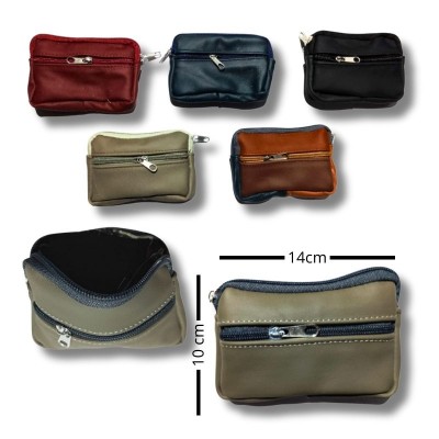 Monedero de Piel Grande – Ideal para tus Pertenencias