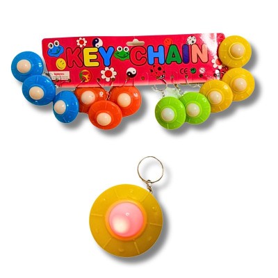 Llavero Platillo Volador para Fanáticos del Espacio