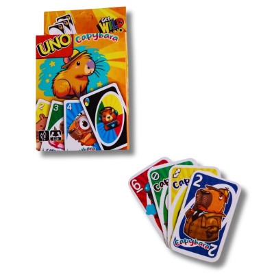 Juego de Cartas UNO Capibara – Diversión Sin Fin