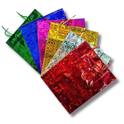 Set de 12 Bolsas Metálicas 3D – Elegancia y Estilo