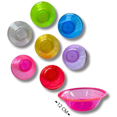 platito de plástico para salsa