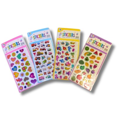 Stickers surtidos de varios diseños y dibujos