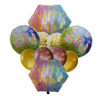 Globo happy birthday