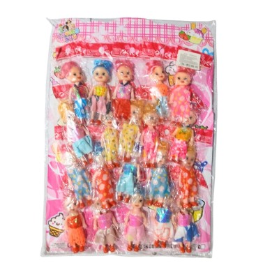 paquete de muñecas con ropa