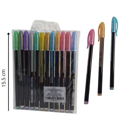 paquete boligrafo neon